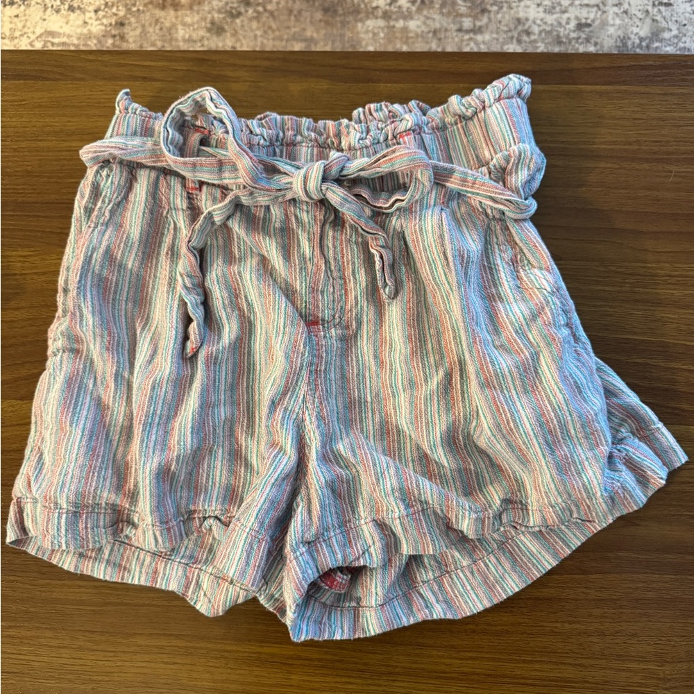American Eagle Colorful Paperbag Shorts